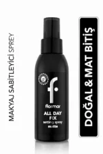 Flormar Mat Bitişli Makyaj Sabitleyici Sprey - All Day Fix Setting Spray -