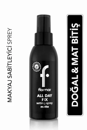 Flormar Mat Bitişli Makyaj Sabitleyici Sprey - All Day Fix Setting Spray -