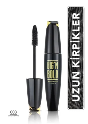 Flormar Uzun ve Hacimli Görünüm Veren Maskara - Big N Bold Mascara