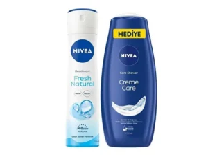 Deodorant Sprey Fresh Natural Women 150 ml + Duş Jeli Crème Care 250 ml