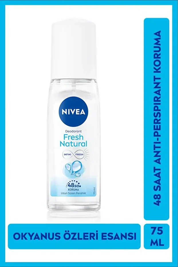 NIVEA FRESH NATURAL SPREY DEODORANT 75 ML