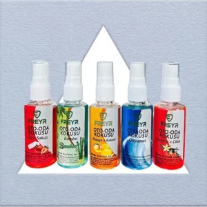 FREYR Ev Ve Araç Kokusu 5Lİ 5X50ML (VANİLYAÇİLEK,MANGO KAVUN,ÇİLEKSAKIZ,ÖZEL BAMBU,OKYANUS)