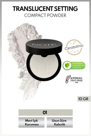 Note Cosmetics Translucent Setting Powder Makyaj Sabitleyici